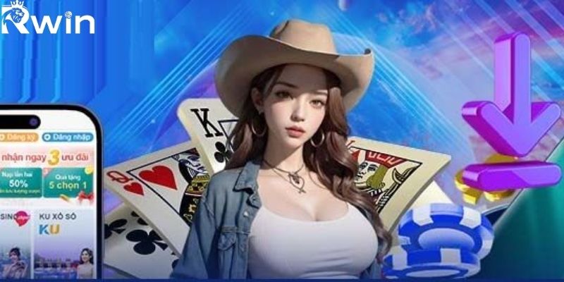 Tải app RWIN cho Android thông qua file cài đặt chính thức từ hệ thống